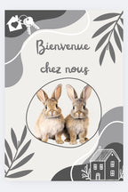 Cadre "Bienvenue chez moi"