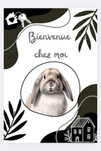 Cadre "Bienvenue chez moi"