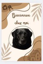 Cadre "Bienvenue chez moi"