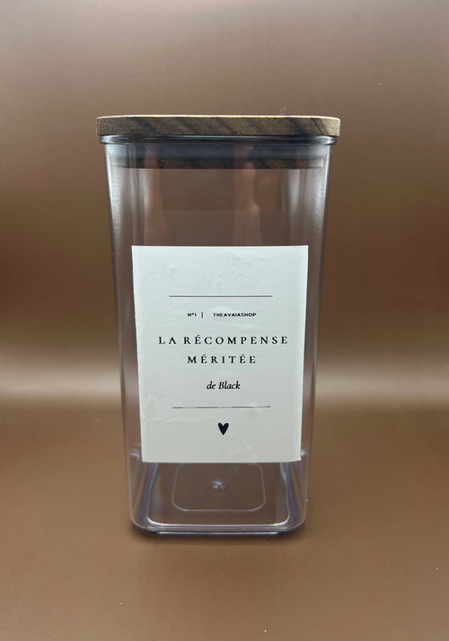 Bocal à friandises personnalisé