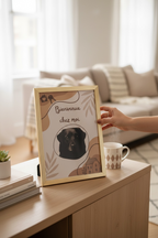 Cadre "Bienvenue chez moi"